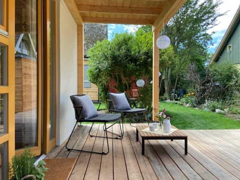 Ferienhaus Angelangt Prerow Buitenkant foto