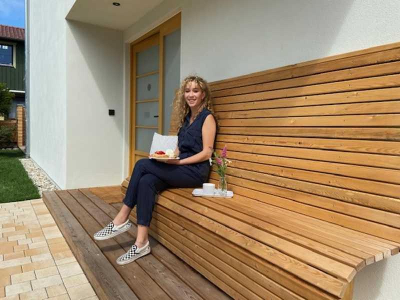 Ferienhaus Angelangt Prerow Buitenkant foto